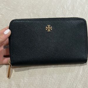 Black Tory Burch Wallet